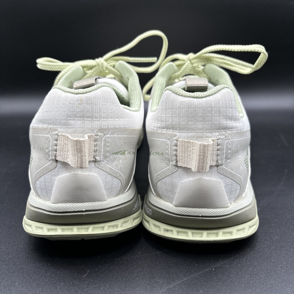 Altra Lone Peak 6 Sneakers Women's Size 11 Trail Running Shoes White Green - Picture 3 of 12